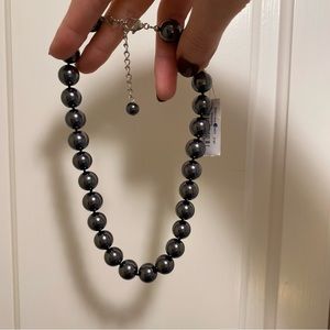 Black Pearl Necklace